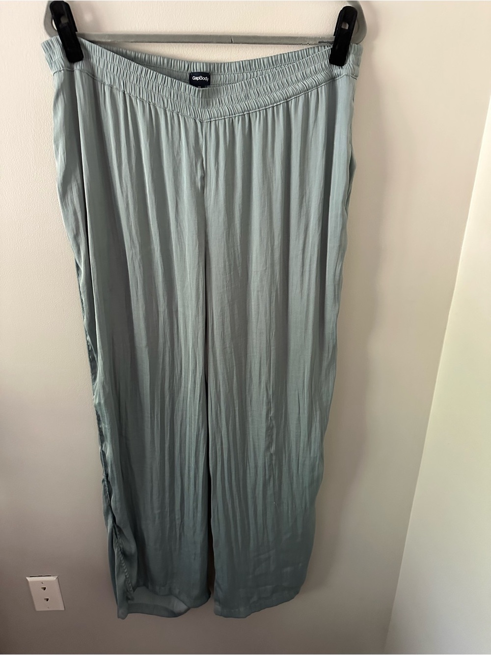 GapSoft Light Sage Wide Leg Pants